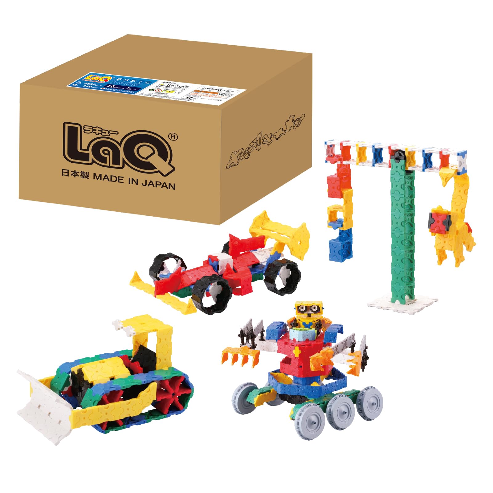 Yoshiritsu LaQ Базовый 5600 НОВЫЙ Пластиковый контейнер L009678 Вер. (5600 шт. + 120 шт.) [Новые характеристики]