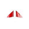 Car Front Triangle A Pillar Panel Trim 2* For Toyota Camry 2018- Bright Red
