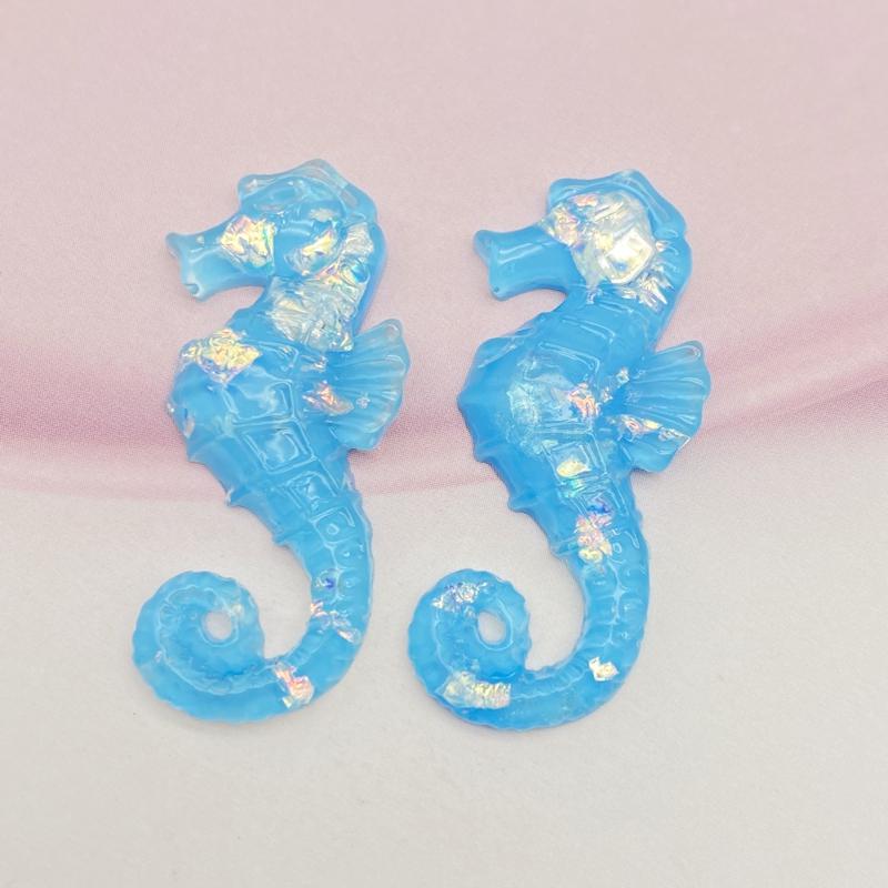 

12Pcs Kawaii Cute Mixed Cartoon Seahorse FlatBack Resin Cabochons Scrapbooking DIY Jewelry Craft Decoration Accessories G64