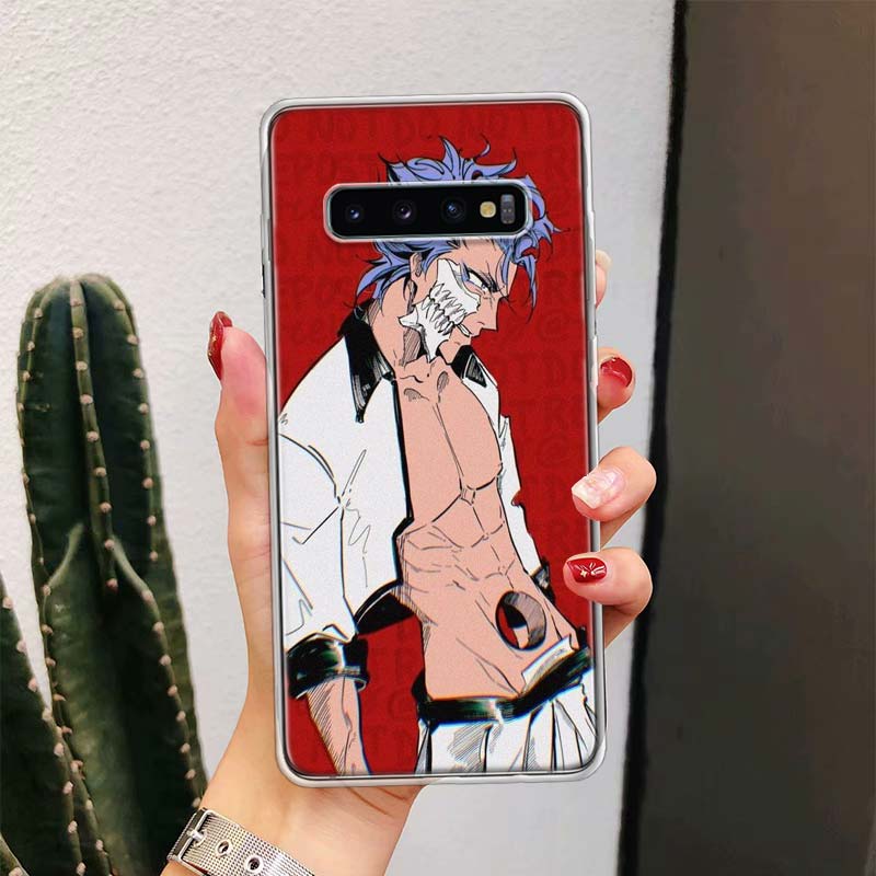 Bleach Grimmjow For Samsung Galaxy Note 20 Ultra 20 10 Pro 9 8  Phone Case S10E S10 Plus S9 S8 + S7 Edge M21 M32 Cover