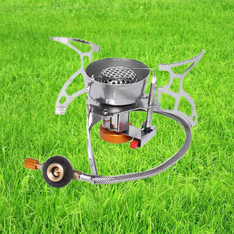 Portable Camping Gas Stove Kit
