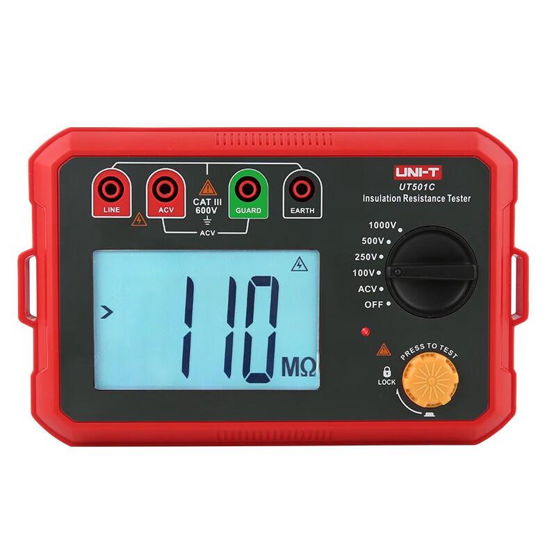 UNI-T UT501C Digital Insulation Resistance Tester (CN Version)