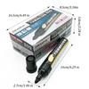 3color Large-Capacity Marker,Oblique And Round Toe,Oil-Based Big-Ended Marker Pen,Refillable Waterproof,Non-Erasable