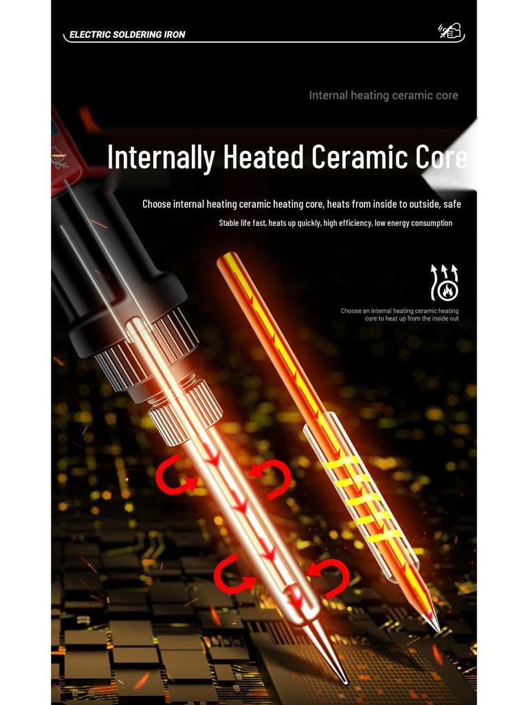 Digital Display Soldering Pen with Adjustable Temperature Control for Electronics Repair