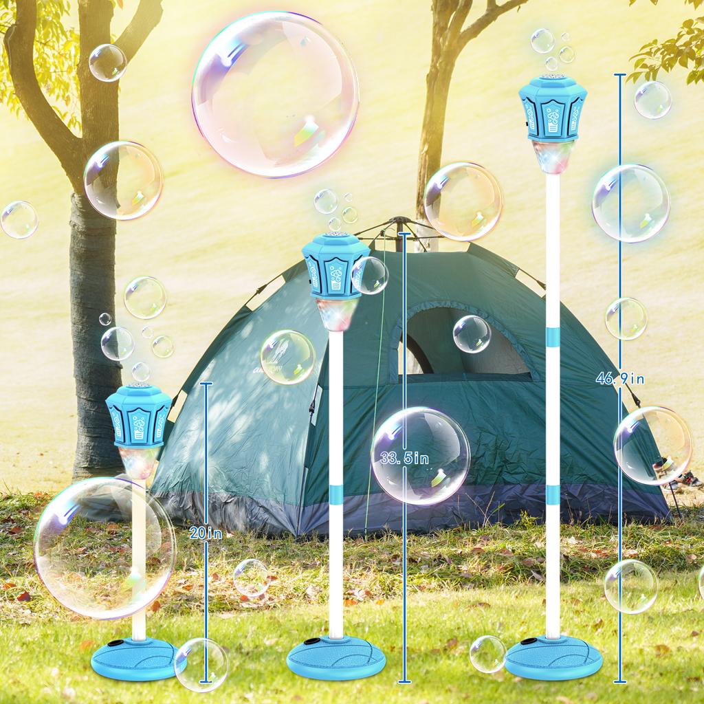 Automatic Lampstand  Bubble Machines Electric Soap Bubbles Lantern Maker  Blowing Toys for Outdoor Birthday Wedding Party Games
