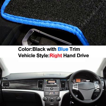 Car Dashboard Cover Dash Mat Carpet Cape For Ssangyong Korando 2011 2012 2013 LHD RHD 2 Layers Auto Sunshade Anti-sun Cushion