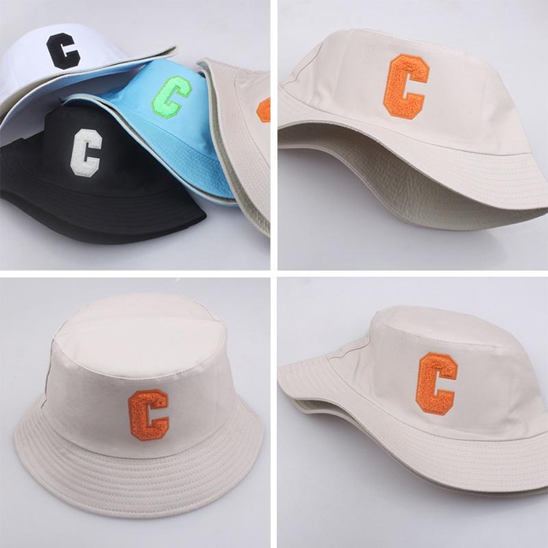New Letter C Bucket Hat Fisherman Cap For Men And Women