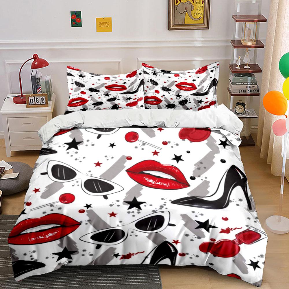 Fashion Accessories Set Decor Multiple Sizes Kid'S And Adults' Bedroom Exquisite 3Pc Bedding Set, Gift