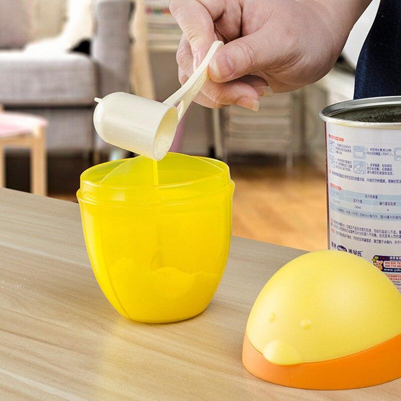 1pc Portable Three-Layer Baby Kids Toddler Food Containers Storage Baby Feeding Box Portable Milk Powder Formula Dispenser