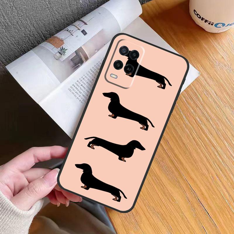 

Dachshund Sausage Dog Case For Oppo A6 A5 Pro A57 A17 A78 A54 A74 A94 A76 A16 A96 A18 A40 A60 A80 A38 A58 A98 A15 OPPO A80 5G