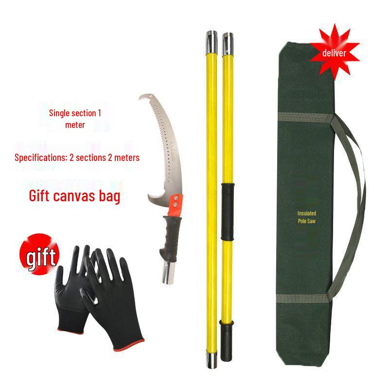 

Insulated Multifunctional Telescopic Tree Saw & High Branch Pruner for Garden and Fruit Tree Pruning