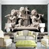 European Style Mural 3d Stereo Angel Figure Wallpaper Living Room Sofa Home Decor Background 3d Fresco
