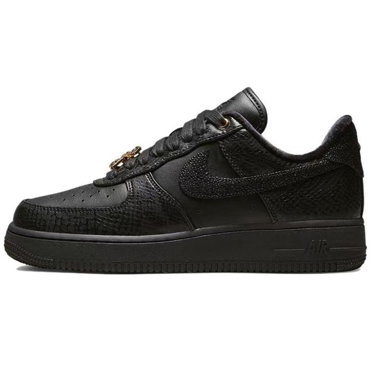 Nike Air Force 1 Slip Resistant Abrasion Resistant Low top Skateboard Shoes Women's Emerald Green DX6035-001(Team679-)