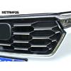 Front Center Grille Racing Grill Cover Trim Molding For Honda CR-V CRV  2024 2025 Stainless Steel Accessories Car Styling