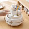 Pen Stand 360° Rotating Pen Holder Large Capacity Makeup Brush Organizer  Children