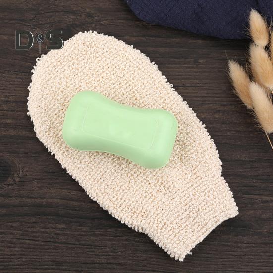 1Pc Bath Glove Exfoliating Massage Scrubbing Shower Glove Easy To Clean Hand Spa Glove for All Skin Types