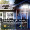 5000LM 468 LEDs Outdoor Solar Lights Waterproof Motion Sensor Human Induction Solar Spotlight Wall Lamp for Yard Garden 3 Modes