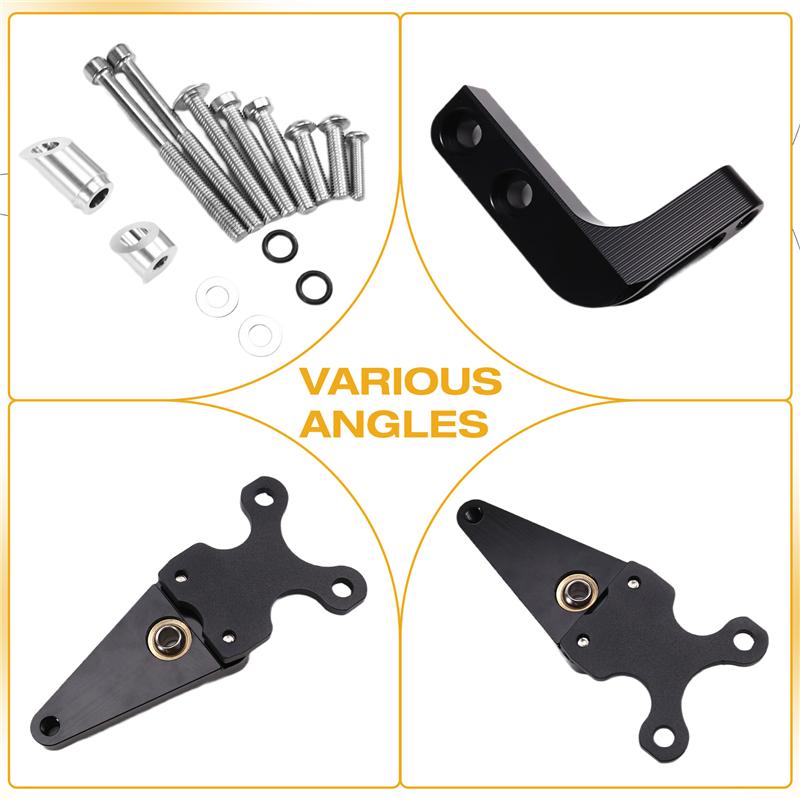 Motorcycle Steering Stabilizer Bracket Kit For Honda CBR650R CBR 650R 2019-2026 Damper Mounting Bracket Kit