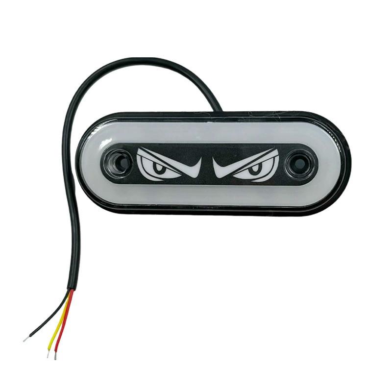 

Высокая видимость 12В/24В светодиодные габаритные огни с мигающим и постоянным режимами света для грузовиков, прицепов и мотоциклов белый