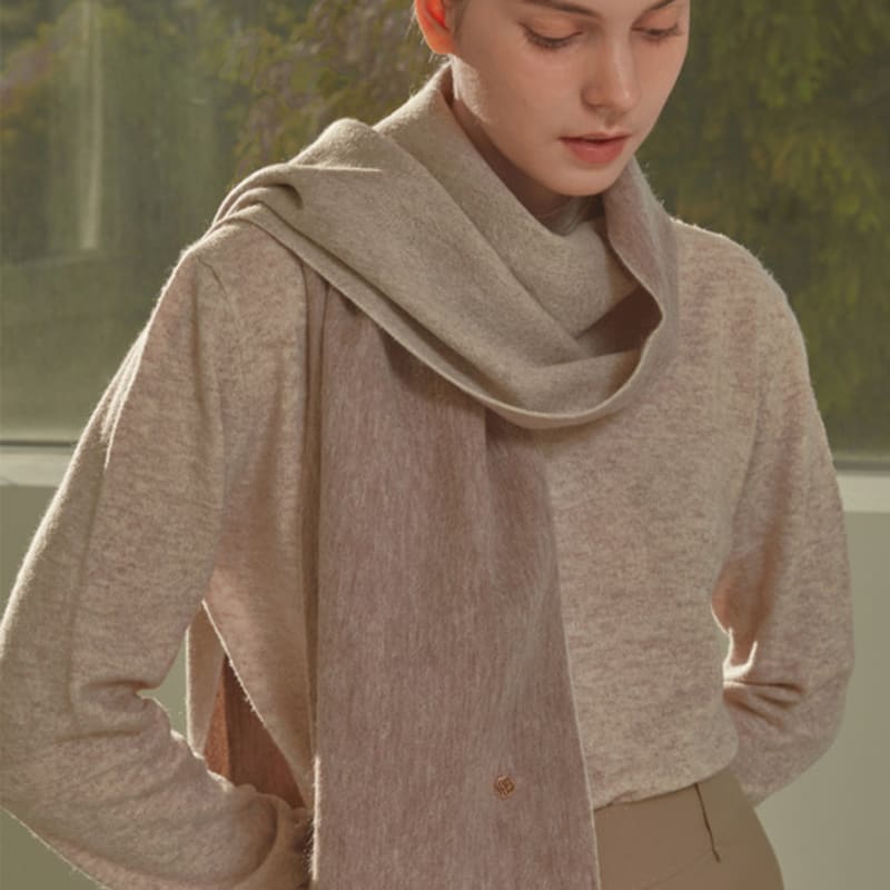 

White Project DOUBLE SIDED MUFFLER [4COLOR] BLUE