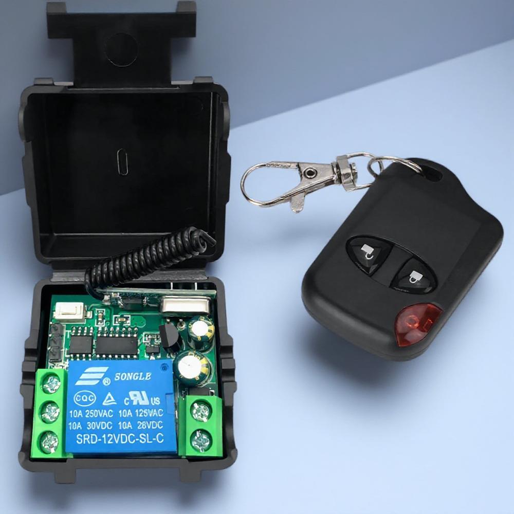12V Wireless Remote Control Switch Single Channel for LED Lighting Electric Locks Home Automation