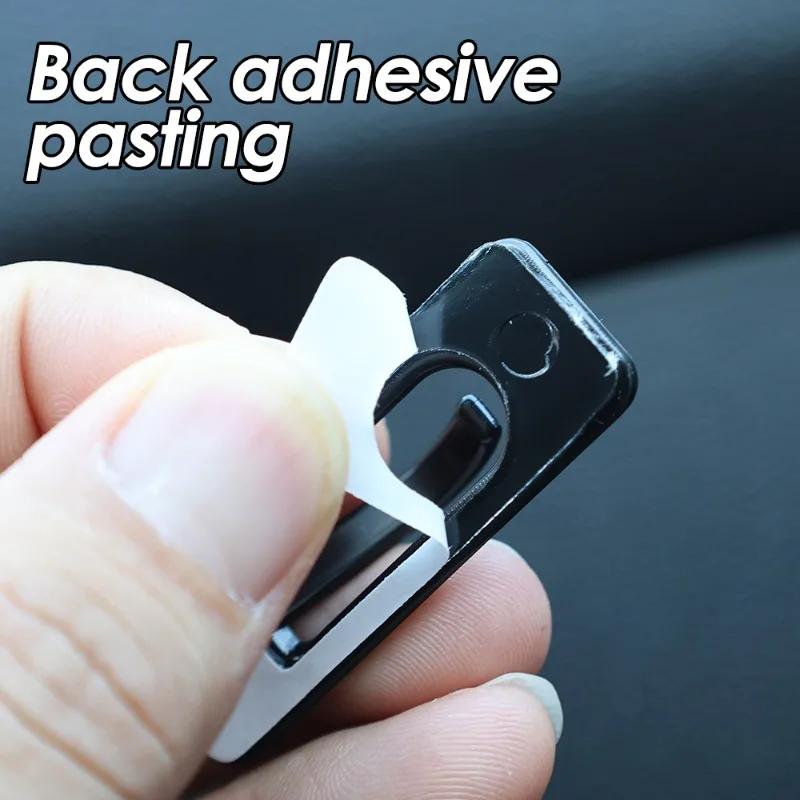 Self-Adhesive Limit Fixing Clip Car Cup Holder Pad Locking Retrofit Fixing Clip Universal Console Slot Locking Accessorie 3/6PCS