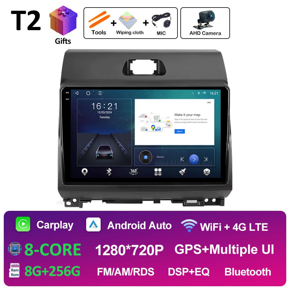 9 Inch Car Radio For KIA Ray 2011 2012 2013 2014 - 2017 Video Player Wireless Carplay GPS Navigation Cooling Fan Auto Tools WIFI