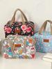 Makeup and toiletries handbag, single-shoulder bag, large-capacity portable, waterproof storage bag for travel and business trip