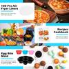 7 Inch Air Fryer Accessories Kit Replacement for Cosori  Ninja  Phollips  Gowise and Most Brands Air Fryer 12pcs set
