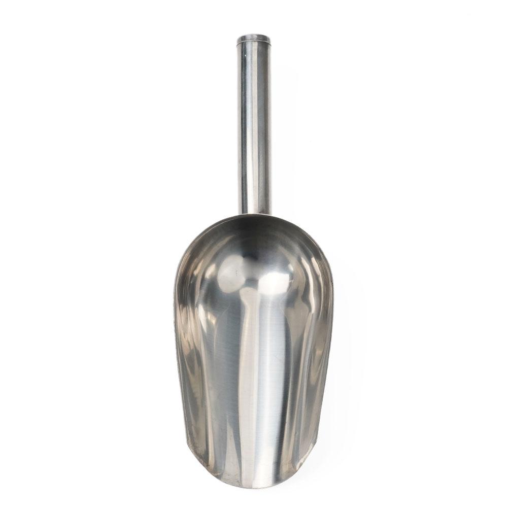 Stainless Steel Ice Scoop Party Bar Buffet Kitchen Sugar Flour Dry Goods Shovel Ice Cream Tools Food Measuring Scoop Shovel