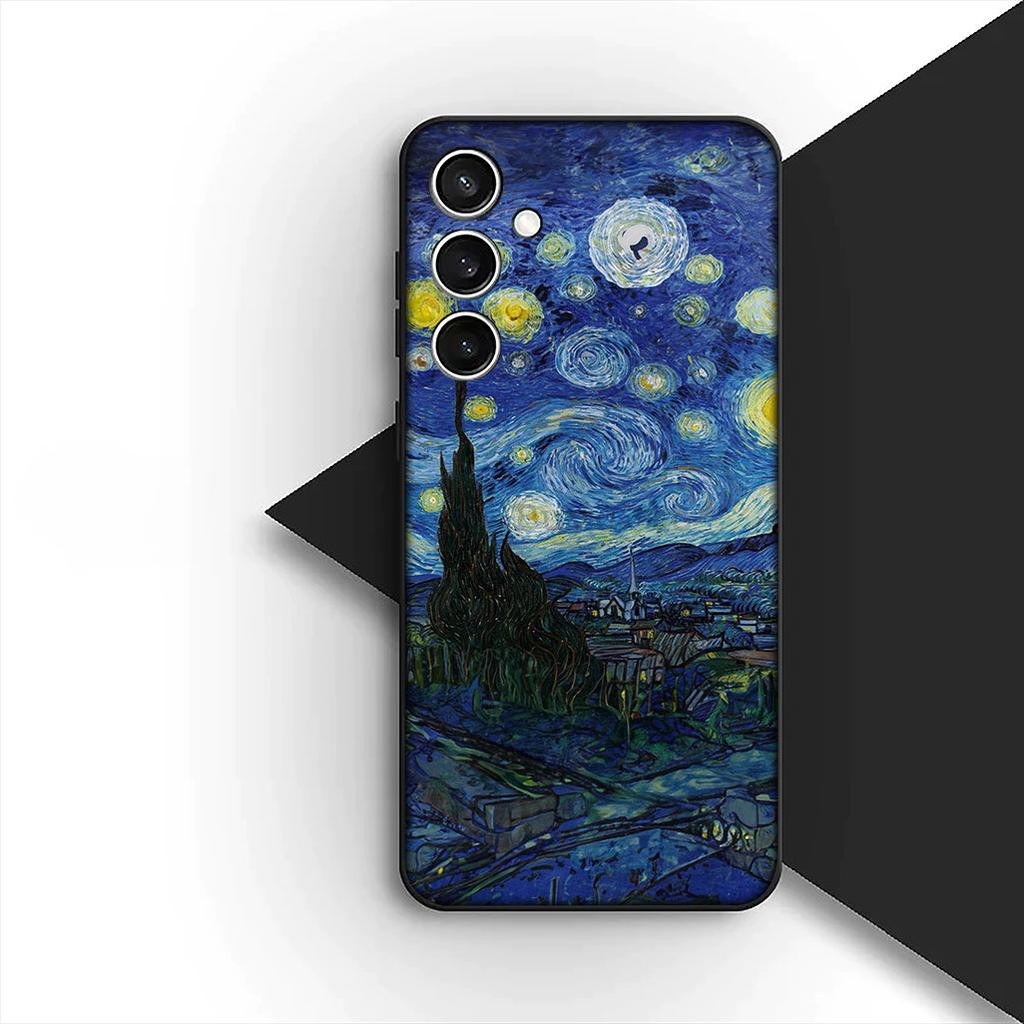 Cover for Apple iPhone 12 13 Pro Max Mini ProMax X XR Air XS 12Pro 13Pro Casing Phone Case Starry Night Van Gogh Sky Art