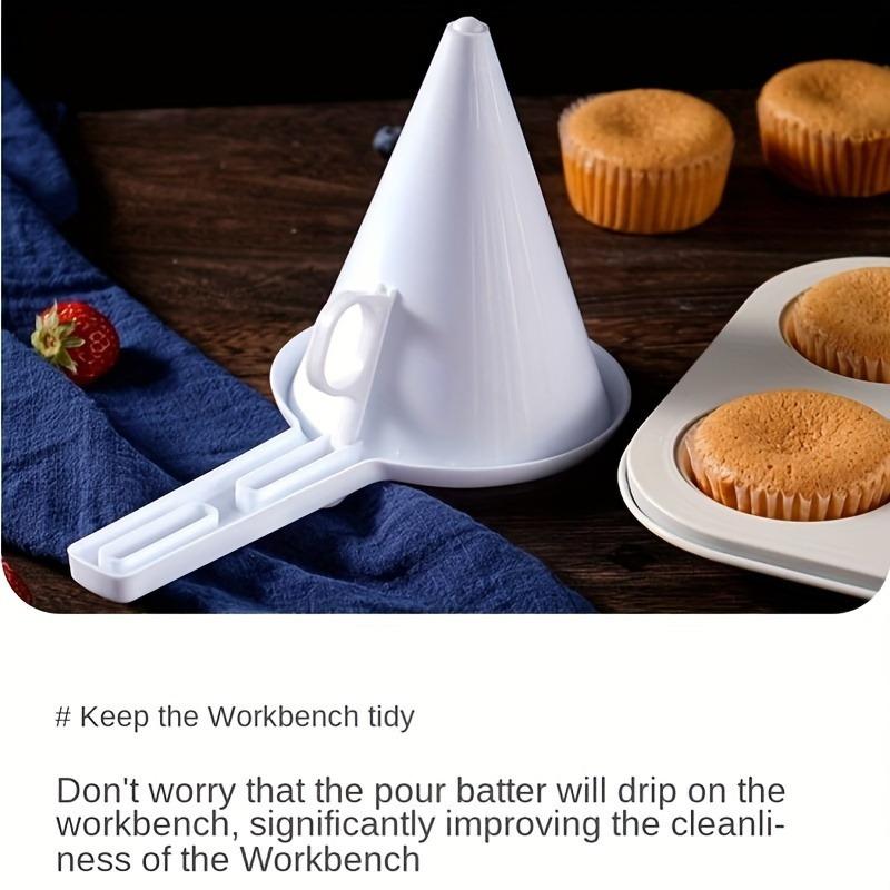 Einstellbare Hand halten Trichter Schokolade Süßigkeiten Süßwaren Form Gebäck Creme Keks Cupcake Pfannkuchen Maker Küche Backen Versorgung