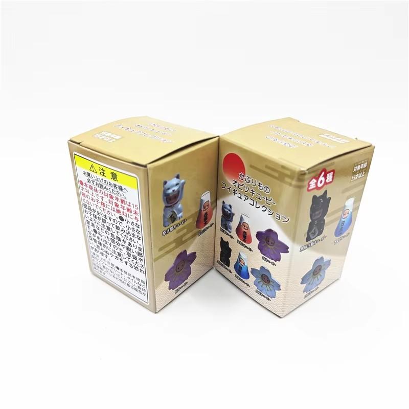 Baby Doll Blind Box Cos Lucky Cat Fuji Mountain Cherry Blossom Design Action Figure Toy For Fans Gift