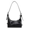 Borsa a Spalla in Ecopelle PU Borsa Retrò di Alta Qualità Portatile Sottobraccio Borsa Quotidiana Casual Borsa da Pendolare Borsa da Donna di Grande Capacità