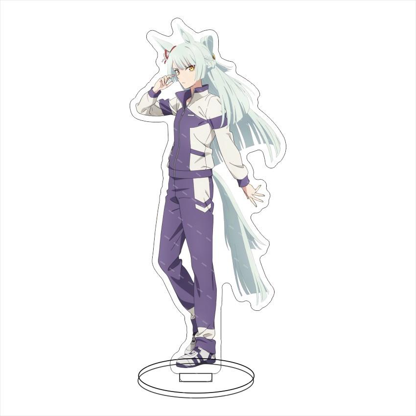 Uma Musume: Cinderella Gray 15CM Acrylic Standee - Perfect Desk Decor & Collection Display for Anime Fans, Ideal Gift