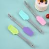 1PC Silicone Spatula Butter Cake Cream Scraper Blade Batter Brush Baking Tools Small Silica Gel Scraper Kitchen Baking Gadgets