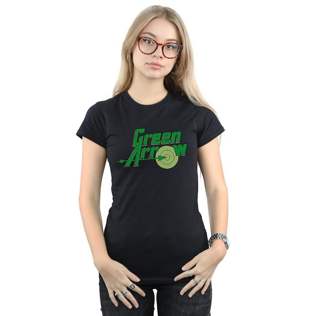 Green Arrow Womens/Ladies Logo Cotton T-Shirt