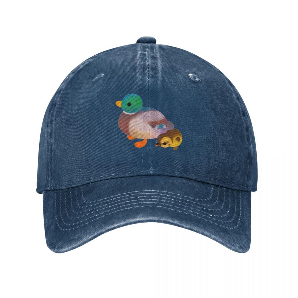 Duck and Duckling dark Baseball Cap Beach Outing Luxury Hat Horse Hat fun hats Golf Unisex Womens