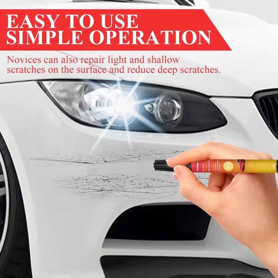 MOBIDEA Car Paint Repair Pen Waterproof Quick Fix Car Paint Scratch Repair Pen DIY Automotive Touch Up Paint for Scratches