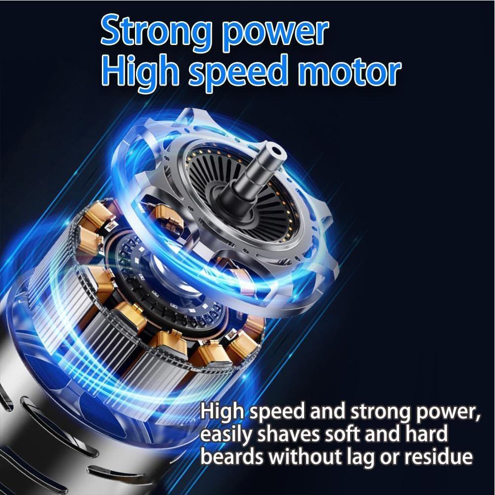 Rechargeable Waterproof Mini Electric Shaver Pocket Size Face Beard Men's Razor No Skin Damage for Shaving Beard Trimmer Tool