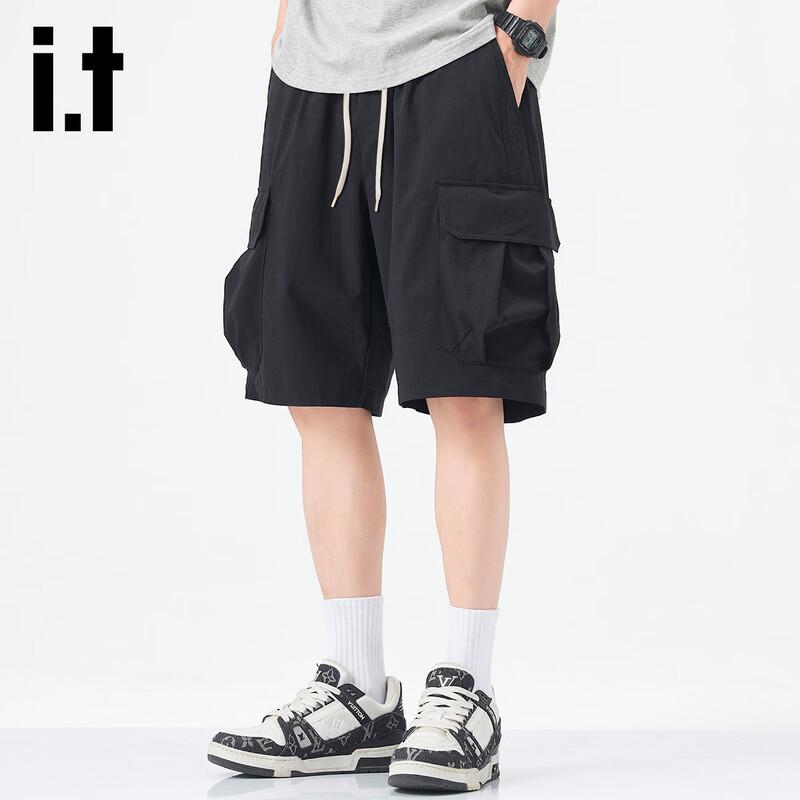 Men s Lightweight Multi-Pocket Cargo Shorts M