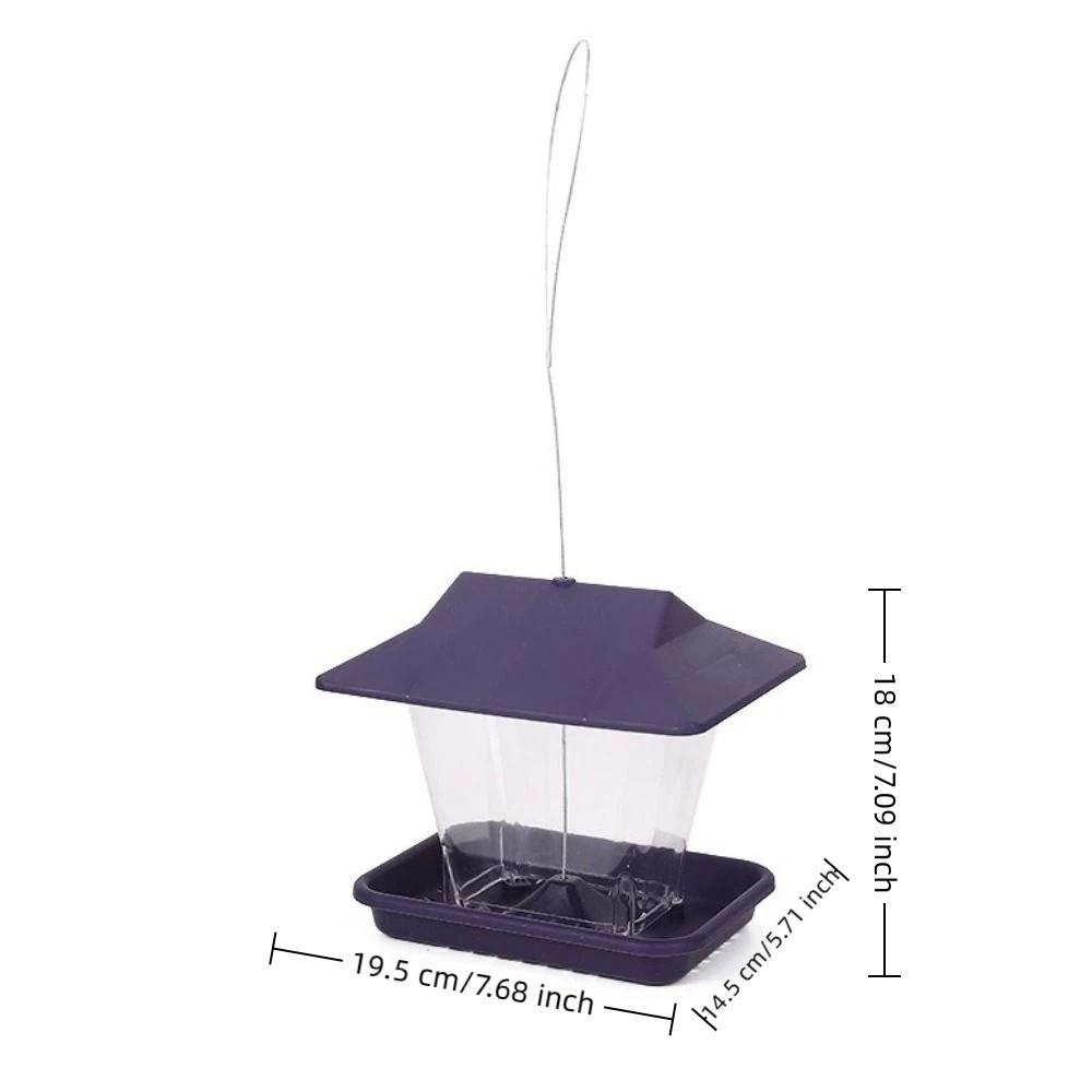 Leak-Proof Automatic Hummingbird Feeder Large Capacity Bird Feeding Station  Bird Supplies