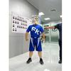 Kids Youth Boxing Training Set Short Sleeve Top Pants Martial Arts Sparring
