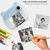 Q5 Barnas Dobbeltlinse Instant Print Kamera - Håndholdt Mini SLR Leketøy