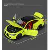 1/24 BMW M4 G82 Coupe Alloy Sports Car Model Diecasts Metal Vehicles Car Model Simulation Sound Light Collection Chlidrens Toys Gift