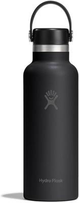 Hydro Flask Standard Mouth 18oz Black (532ml)