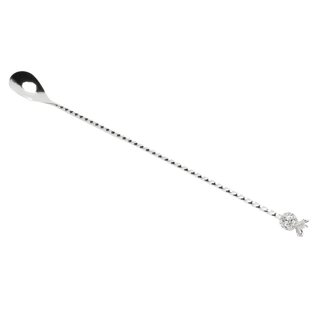 Bar Spoon Stainless Steel Cocktail Stirrer Mixing Spoon Comfortable Grip Cocktail Shaker Spoon for