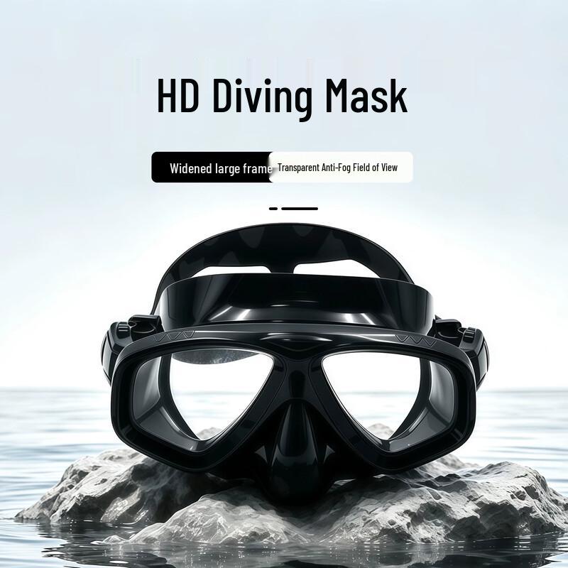 Allied Divers Silicone HD Panoramic Diving Mask