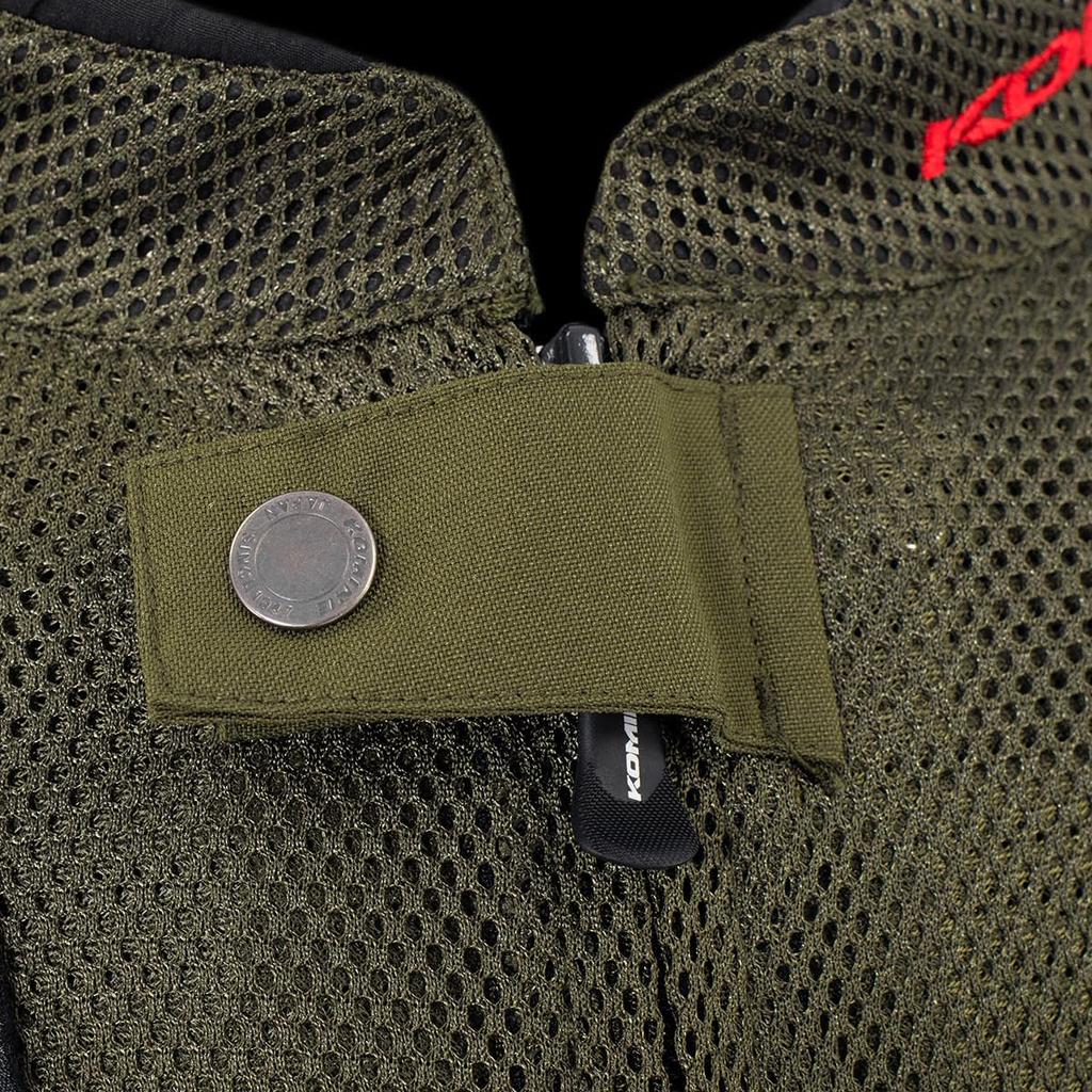 Komine Legend JK-0143 07-0143 Men’s Motorcycle Riding Mesh Jacket, For Spring and Summer, Full