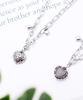Polalita Surgical Black Heart Chain Necklace (Plt-Nl-041_Sv)